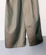 60/2 C/Tシャンブレーギャバ撥水 ワイドパンツ