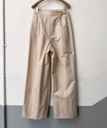 60/1 コットンナイロンタイプライター パンツ