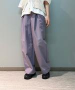 60/1 コットンナイロンタイプライター パンツ