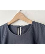 80s タイプライター タックワンピース