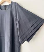 80s タイプライター タックワンピース