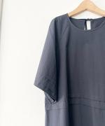 80s タイプライター タックワンピース