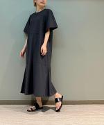 80s タイプライター タックワンピース