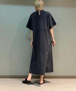 80s タイプライター タックワンピース