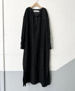 カットジャガードワンピース
