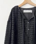 カットジャガードワンピース