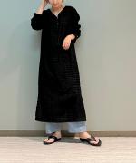 カットジャガードワンピース