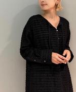 カットジャガードワンピース