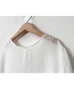 1/160 ラミーローンソフトワッシャー Aラインワンピース