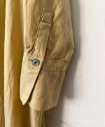 レーヨン/コットンジャガード ロングワンピース