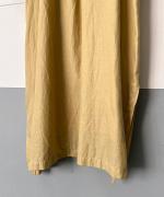 レーヨン/コットンジャガード ロングワンピース