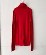 GRANDISH WOOL フライス タートルプルオーバー