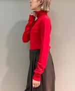 GRANDISH WOOL フライス タートルプルオーバー