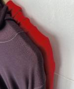 GRANDISH WOOL フライス タートルプルオーバー