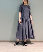 ヴィンテージレアルリブ 5分袖リブカットソー