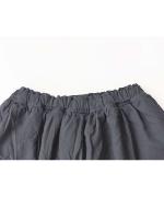 ポリエステルライトタフタ・高温高圧製品染め　ワイドショートパンツ