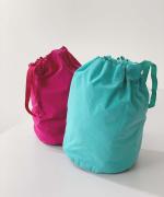 ナイロンタッサー・ガーメントダイ　巾着-4　/HB