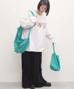 ナイロンタッサー・ガーメントダイ　巾着-4　/HB