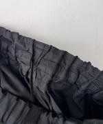 ポリエステル・サッカーチェック カカトレスパンツ