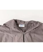 Sleeveless Hooded Shirts Dress - Cambric