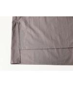 Sleeveless Hooded Shirts Dress - Cambric