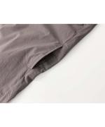 Sleeveless Hooded Shirts Dress - Cambric