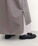 Sleeveless Hooded Shirts Dress - Cambric