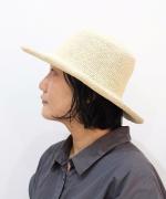 Hippie long brim/レディースパナマハット