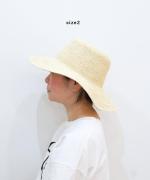 Hippie long brim/レディースパナマハット