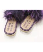 FAUX FUR SLIPPERS