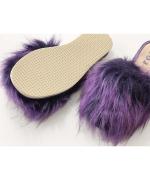 FAUX FUR SLIPPERS