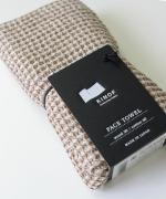 KINOF/木の布/ワッフルタオル/フェイスタオル