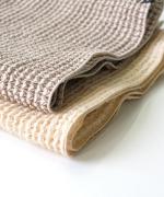 KINOF/木の布/ワッフルタオル/フェイスタオル