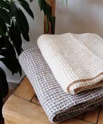 KINOF/木の布/ワッフルタオル/フェイスタオル