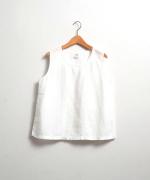 リネンコットン　タンクトップ