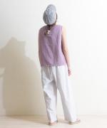 リネンコットン　タンクトップ