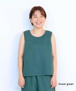 リネンコットン　タンクトップ