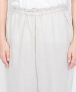 リネンコットン　テーパードパンツ