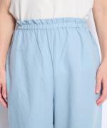 リネンコットン　テーパードパンツ