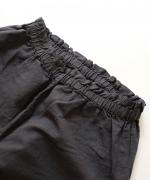 リネンコットン　テーパードパンツ