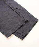 リネンコットン　テーパードパンツ