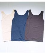 コットンシルクインナー　タンクトップ