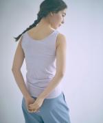 コットンシルクインナー　タンクトップ