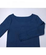 コットンシルクインナー　ロングスリーブ