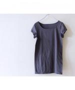 コットンシルクインナー　フレンチスリーブ