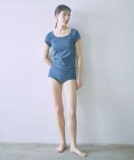 コットンシルクインナー　フレンチスリーブ