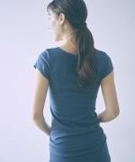 コットンシルクインナー　フレンチスリーブ