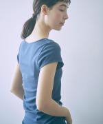 コットンシルクインナー　フレンチスリーブ