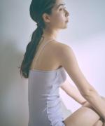 コットンシルクインナー　パッド付きキャミソール