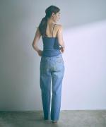 コットンシルクインナー　パッド付きキャミソール